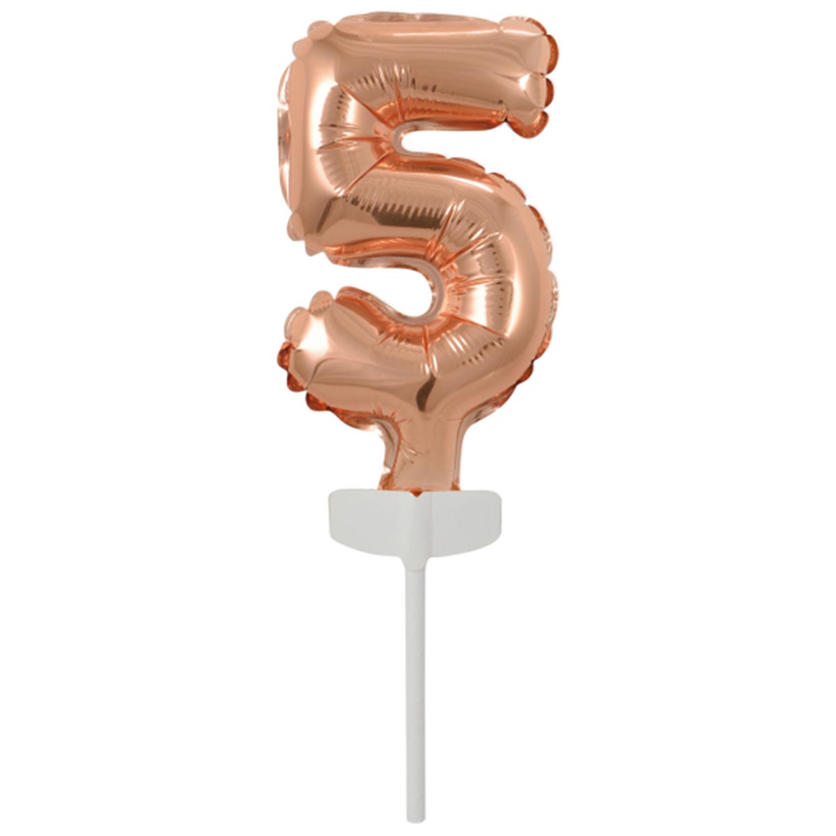 Folieballong siffra mini 5 rosé 13 cm