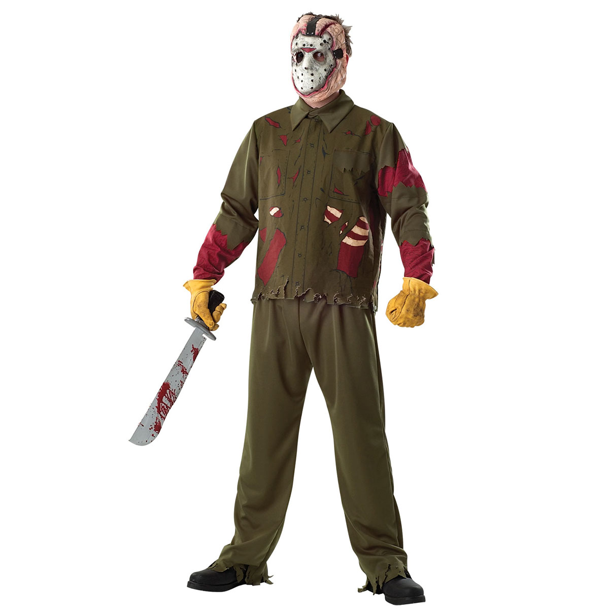 Dräkt, Jason Friday the 13th Deluxe-XL