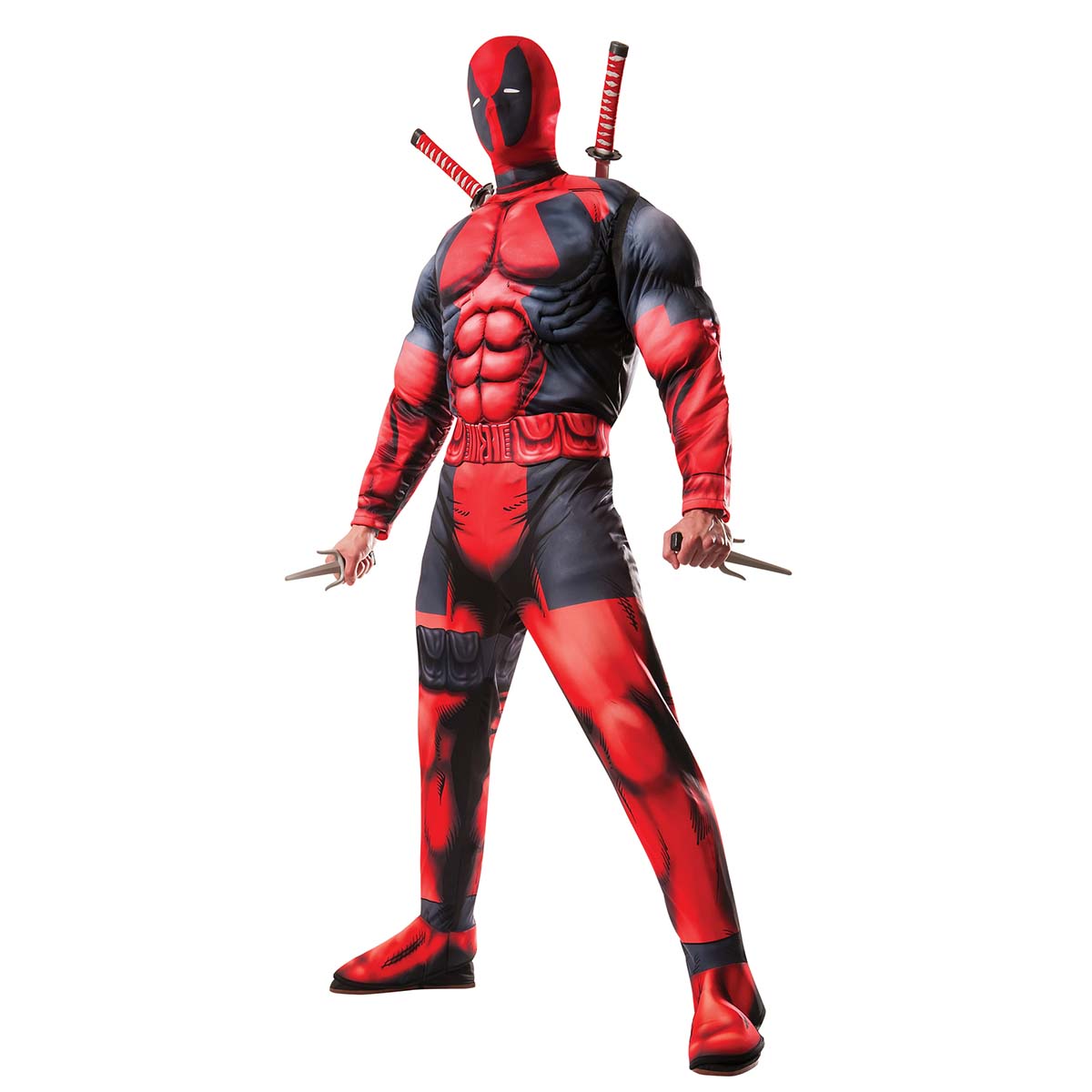 Dräkt Deadpool deluxe XL