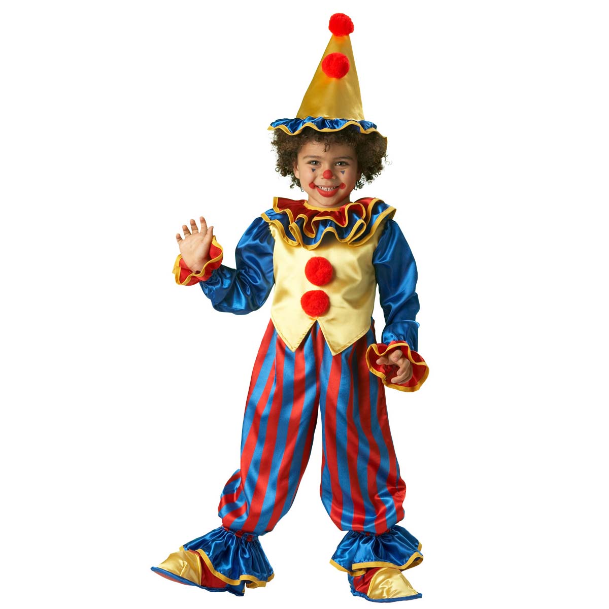 Barndräkt, clown 110/116