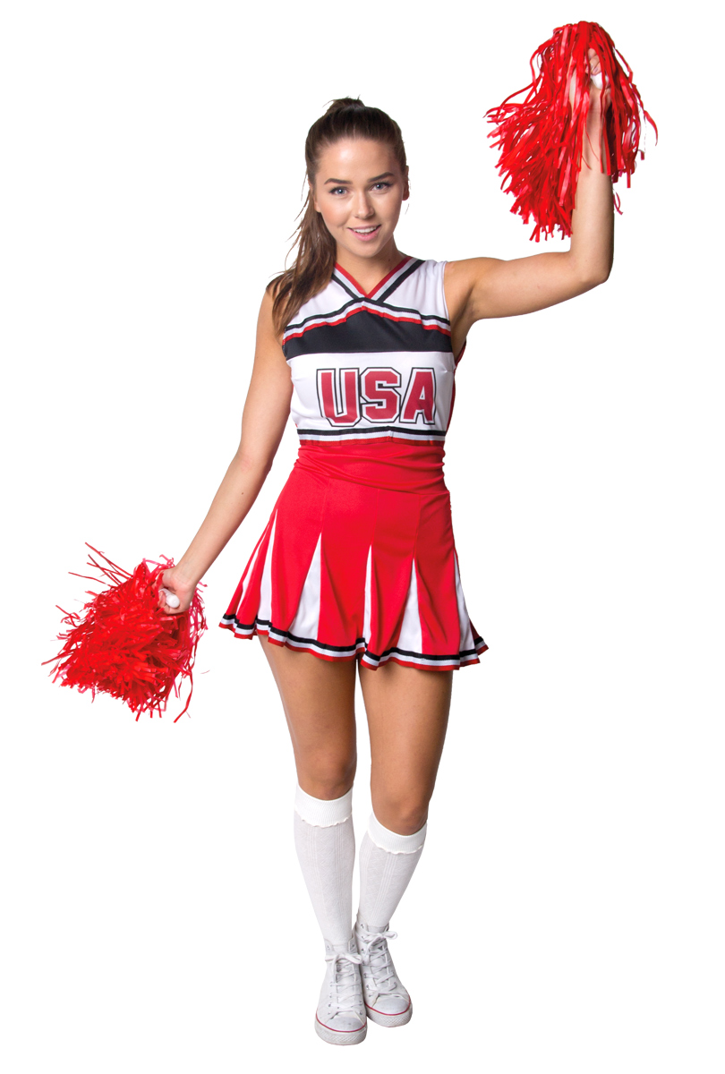 Läs mer om Dräkt, Cheerleader USA