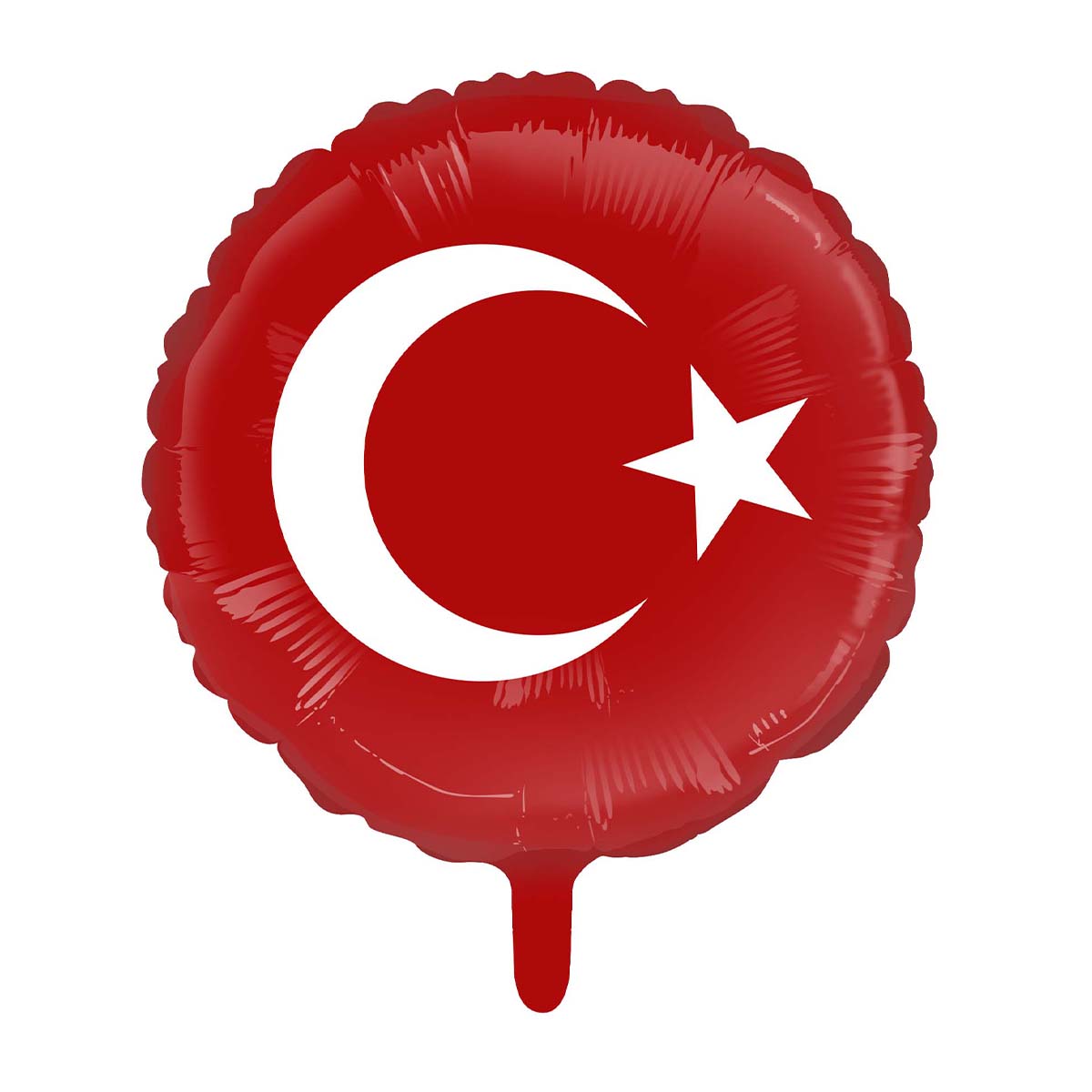 Läs mer om Folieballong, Turkiet rund 46 cm