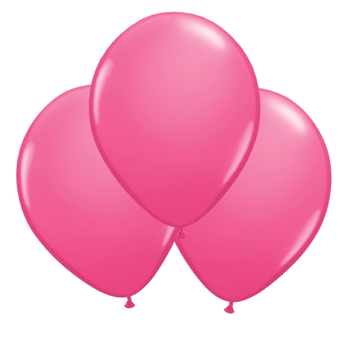 Ballonger rosa 30 cm 10 st