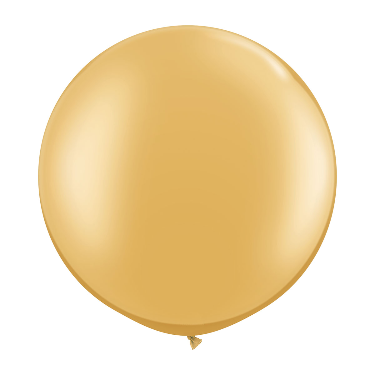 Ballong, rund guld 80 cm 1 st