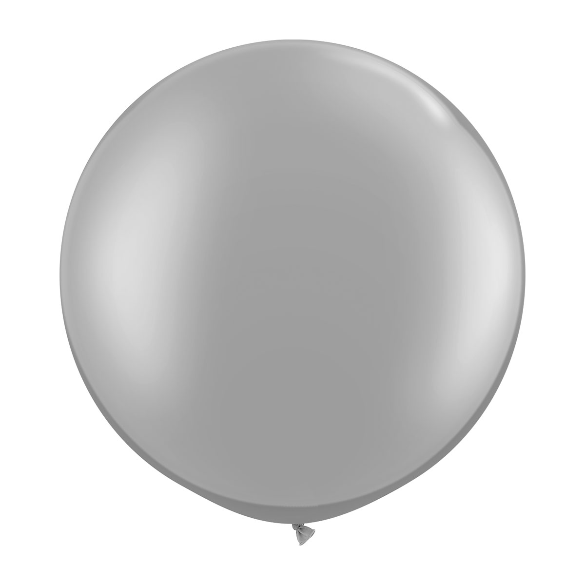 Ballong, rund silver 80 cm 1 st