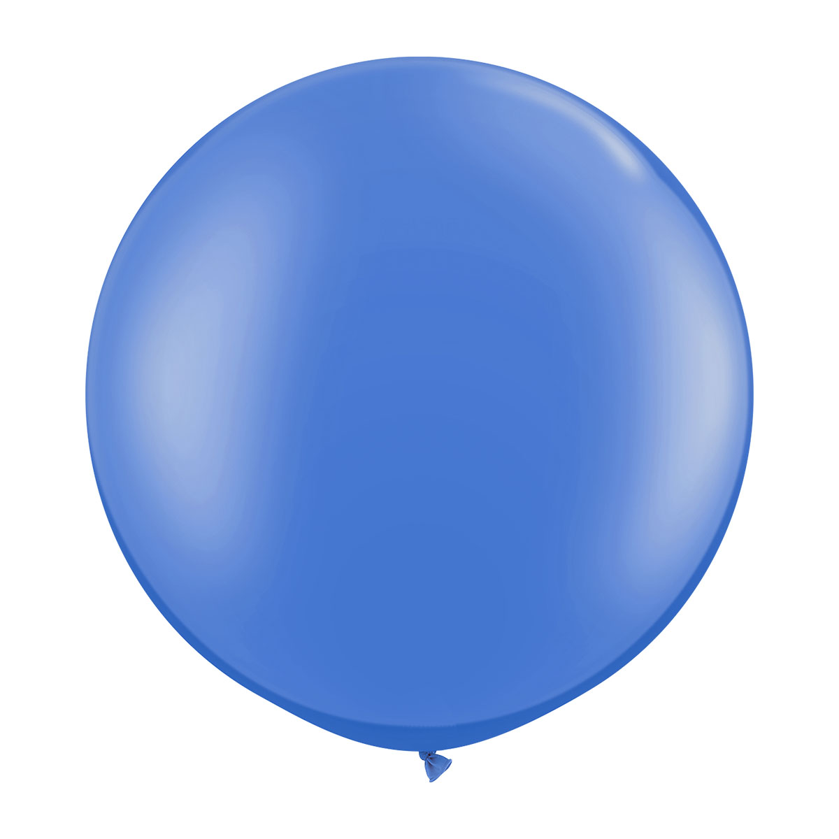 Ballong, rund blå 80 cm 1 st