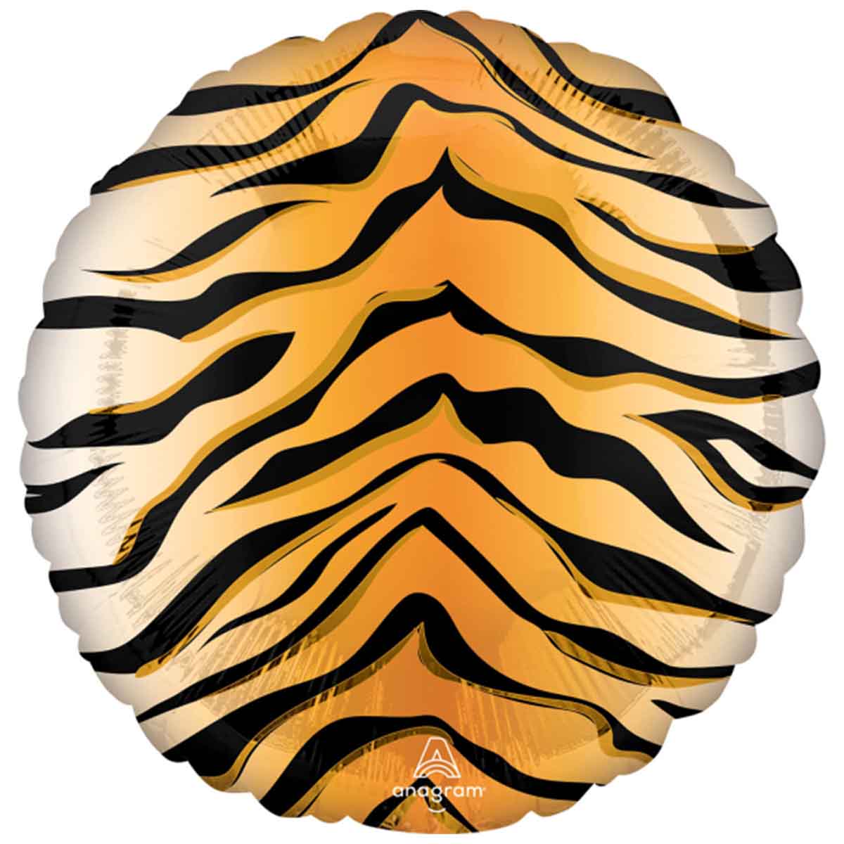 Läs mer om Folieballong, tigermönster 43 cm