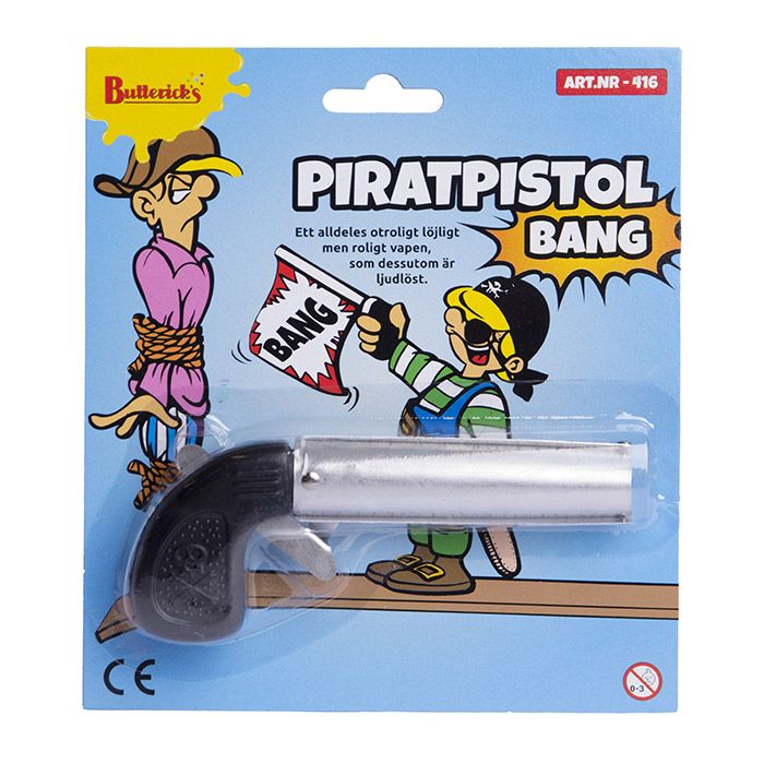 Läs mer om Piratpistol, bang