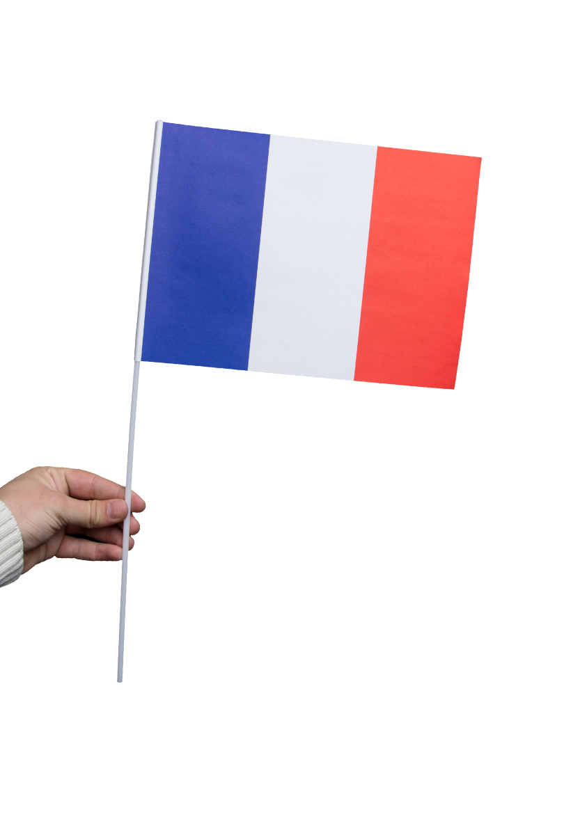 Pappersflagga, Frankrikeproduktzoombild #1