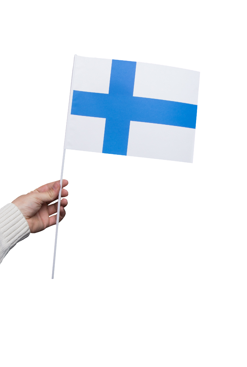 Pappersflagga, Finlandproduktzoombild #1