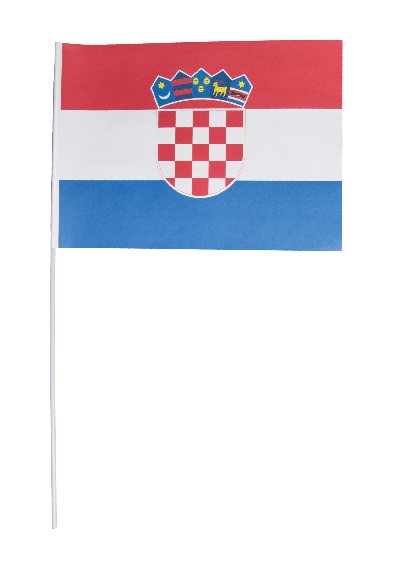 Pappersflagga, Kroatienproduktzoombild #2
