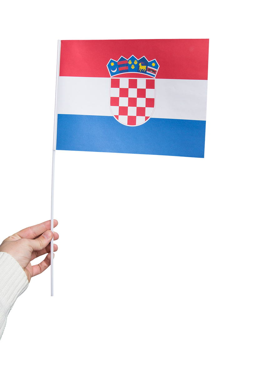 Pappersflagga, Kroatienproduktzoombild #1