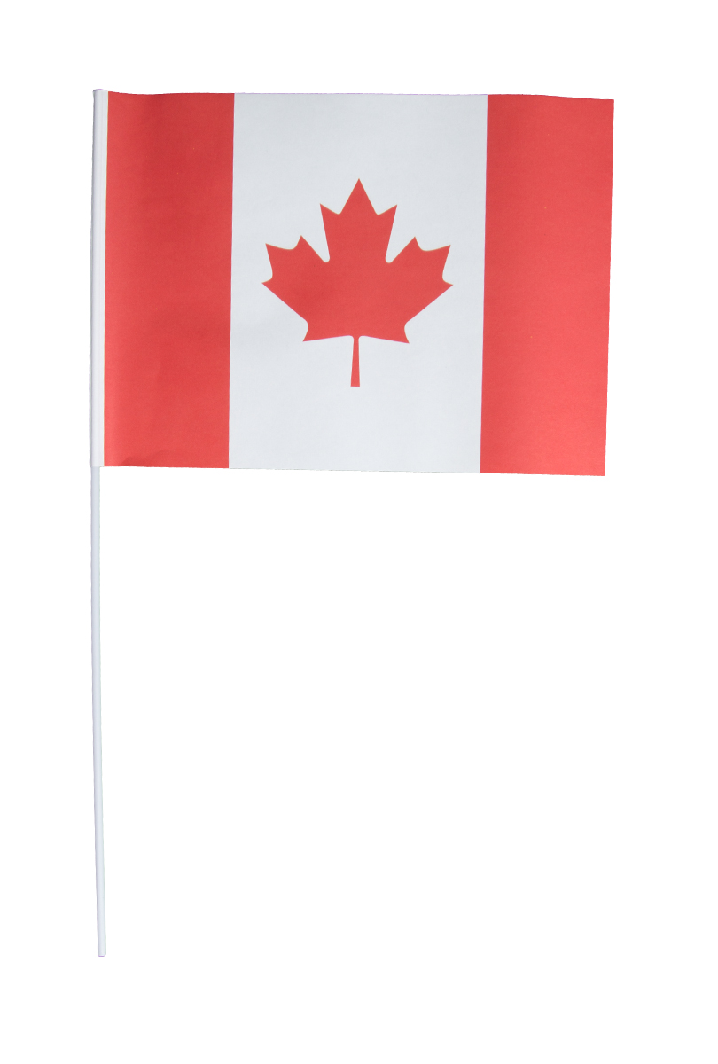 Pappersflagga, Kanadaproduktzoombild #2