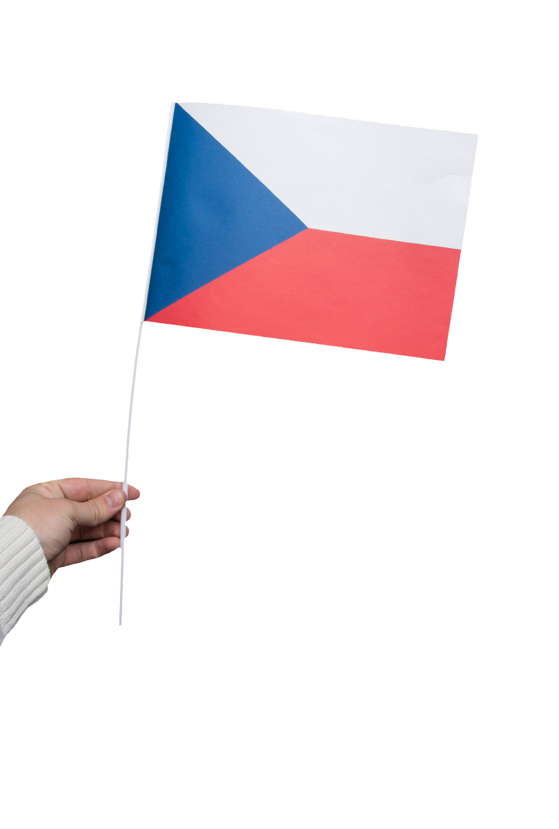 Pappersflagga, Tjeckienproduktzoombild #1