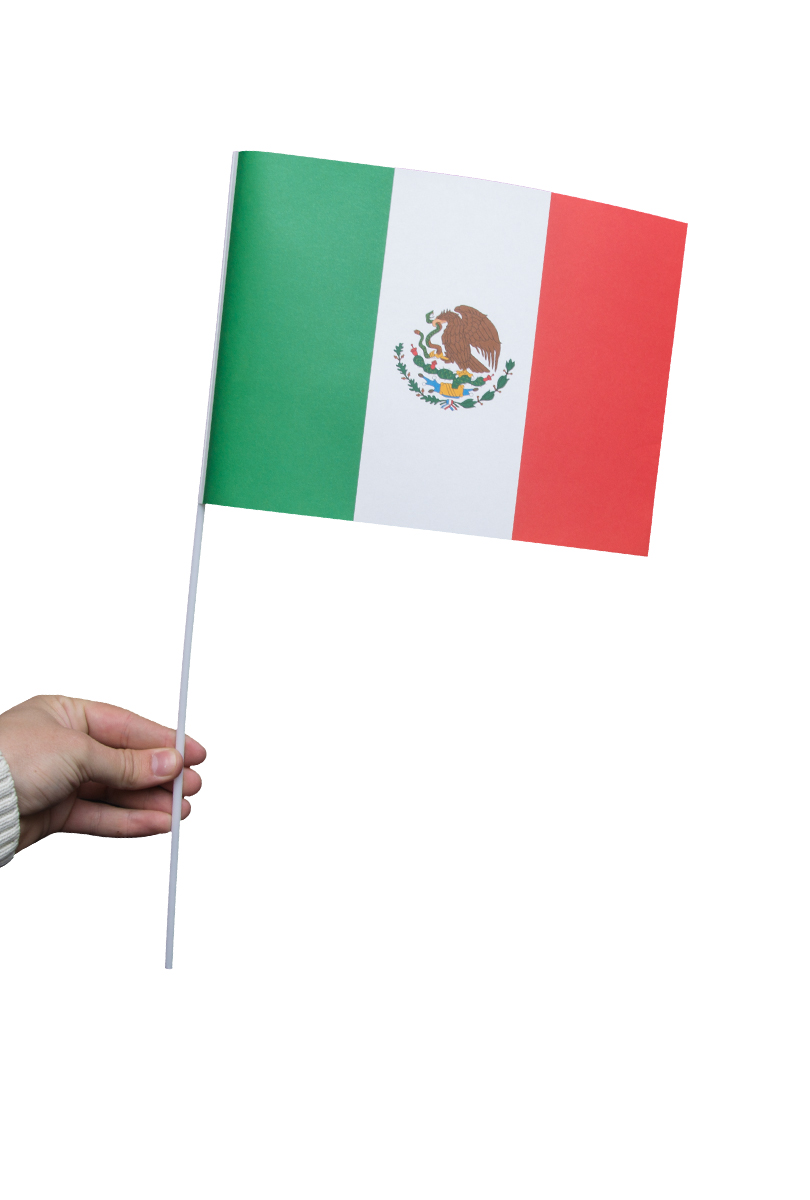 Pappersflagga, Mexikoproduktzoombild #1