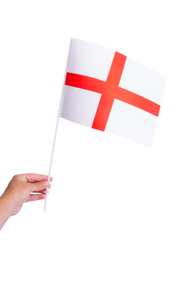 Pappersflagga, Englandproduktzoombild #1