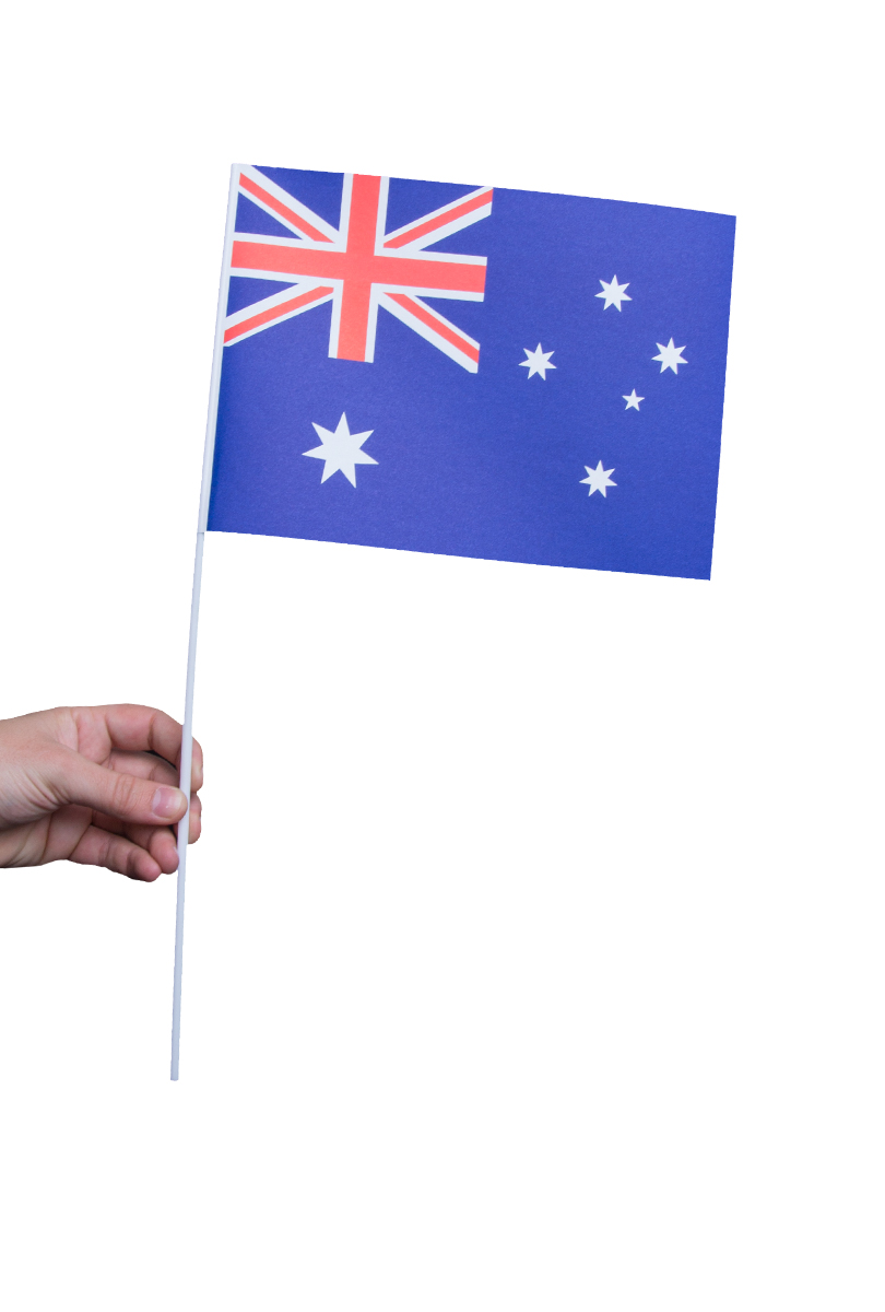 Pappersflagga, Australienproduktzoombild #1