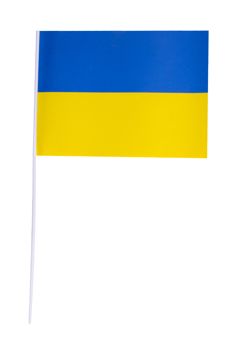 Pappersflagga, Ukrainaproduktzoombild #2