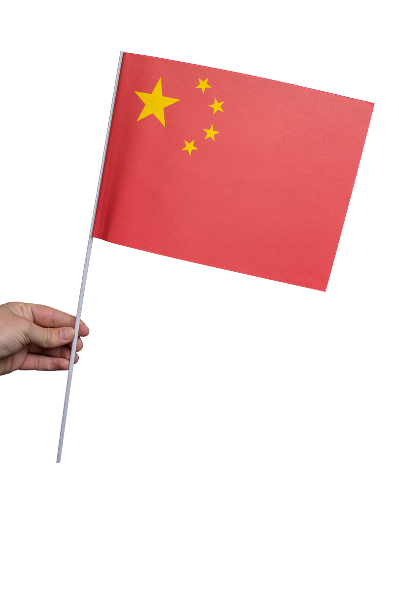 Pappersflagga, Kina 27x20 cmproduktzoombild #1