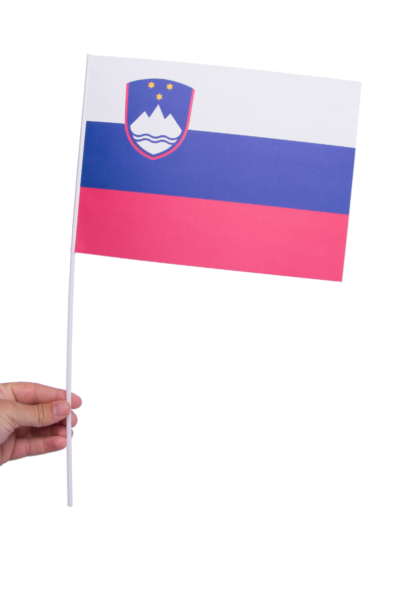 Pappersflagga, Slovenienproduktzoombild #1