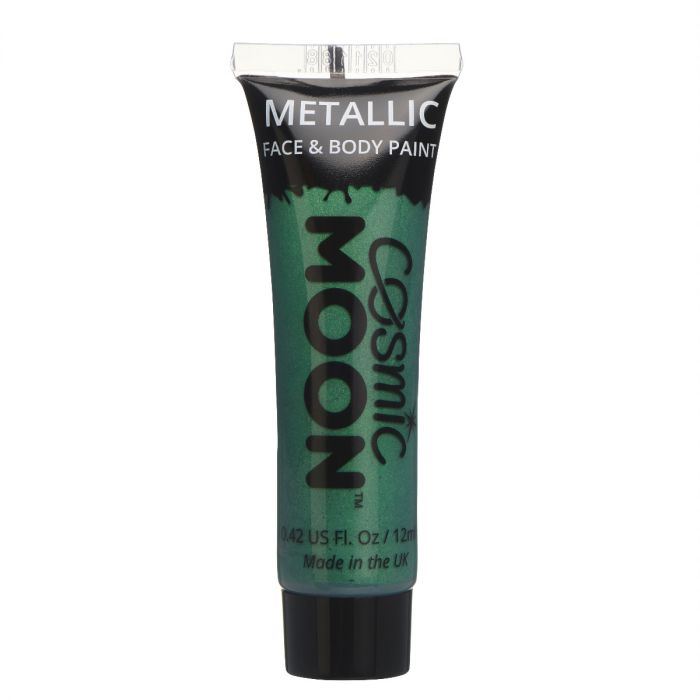 Läs mer om Moon Smink i tub, metallic grön 12 ml