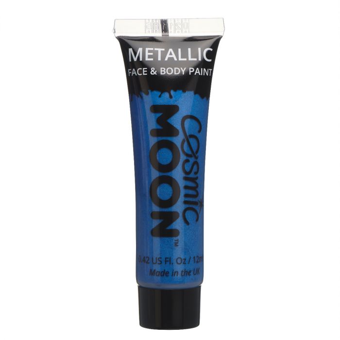 Läs mer om Moon Smink i tub, metallic blå 12 ml