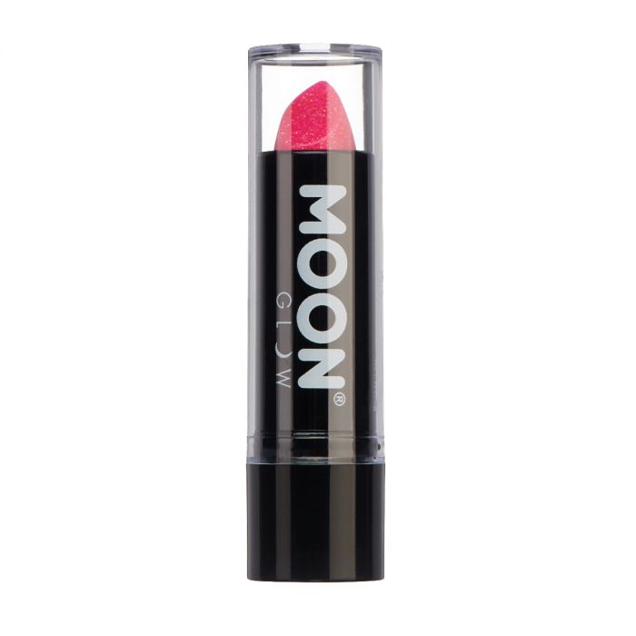 Moon Läppstift neon UV glitter, rosa 5 g