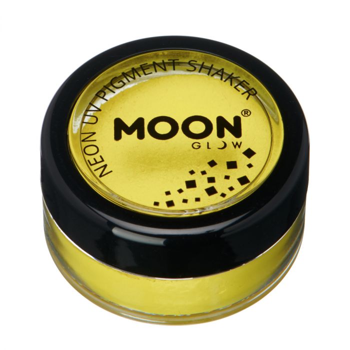 Moon Kroppspuder neon UV, gul 14 g