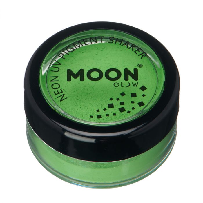 Läs mer om Moon Kroppspuder neon UV, grön 14 g