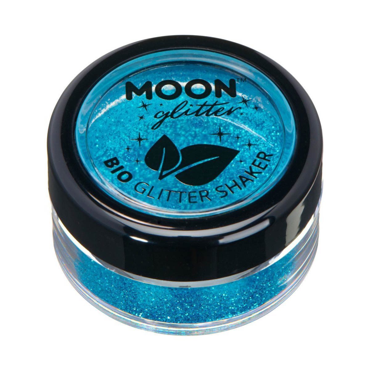 Läs mer om Moon glitter bio finkornigt shakers, 5g Blå