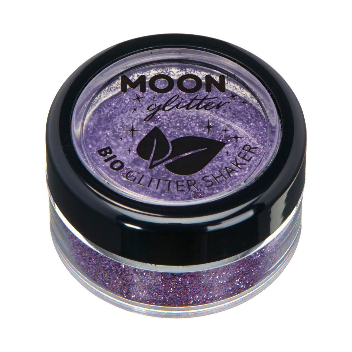 Läs mer om Moon glitter bio finkornigt shakers, 5g Lila