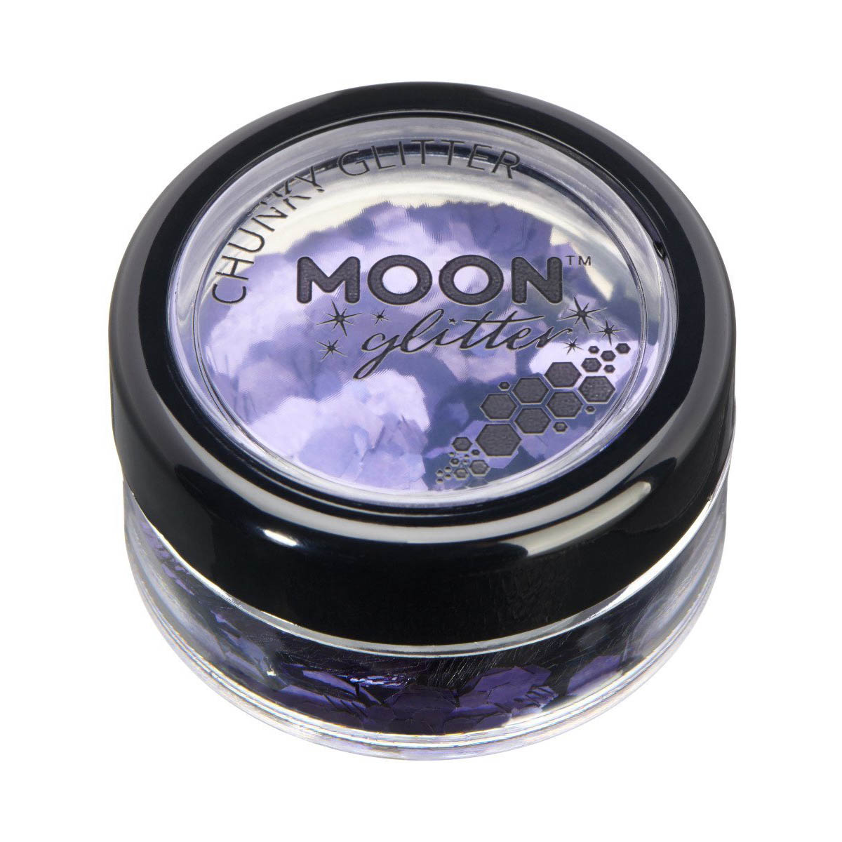 Moon kroppsglitter chunky 5g-Lila