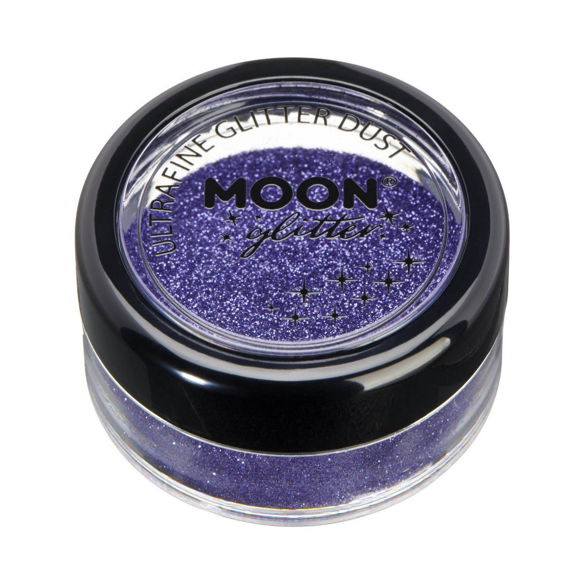 Läs mer om Moon ultrafine glitter dust, shaker-Lila