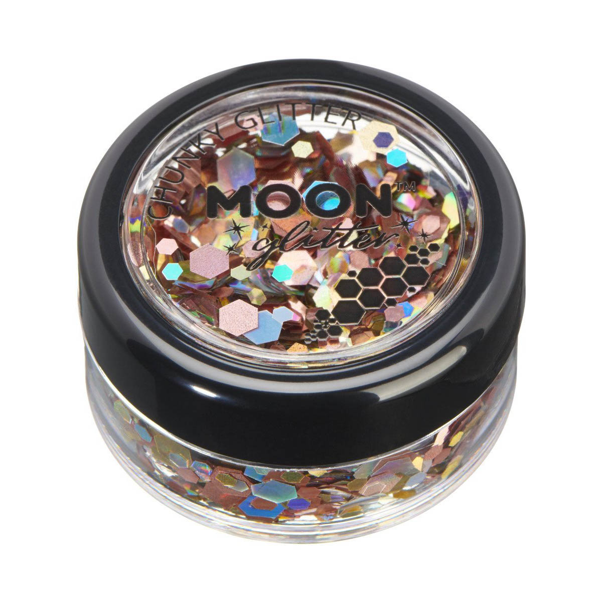 Moon mystic glitter, chunky mix flakes 3 g Prosecco