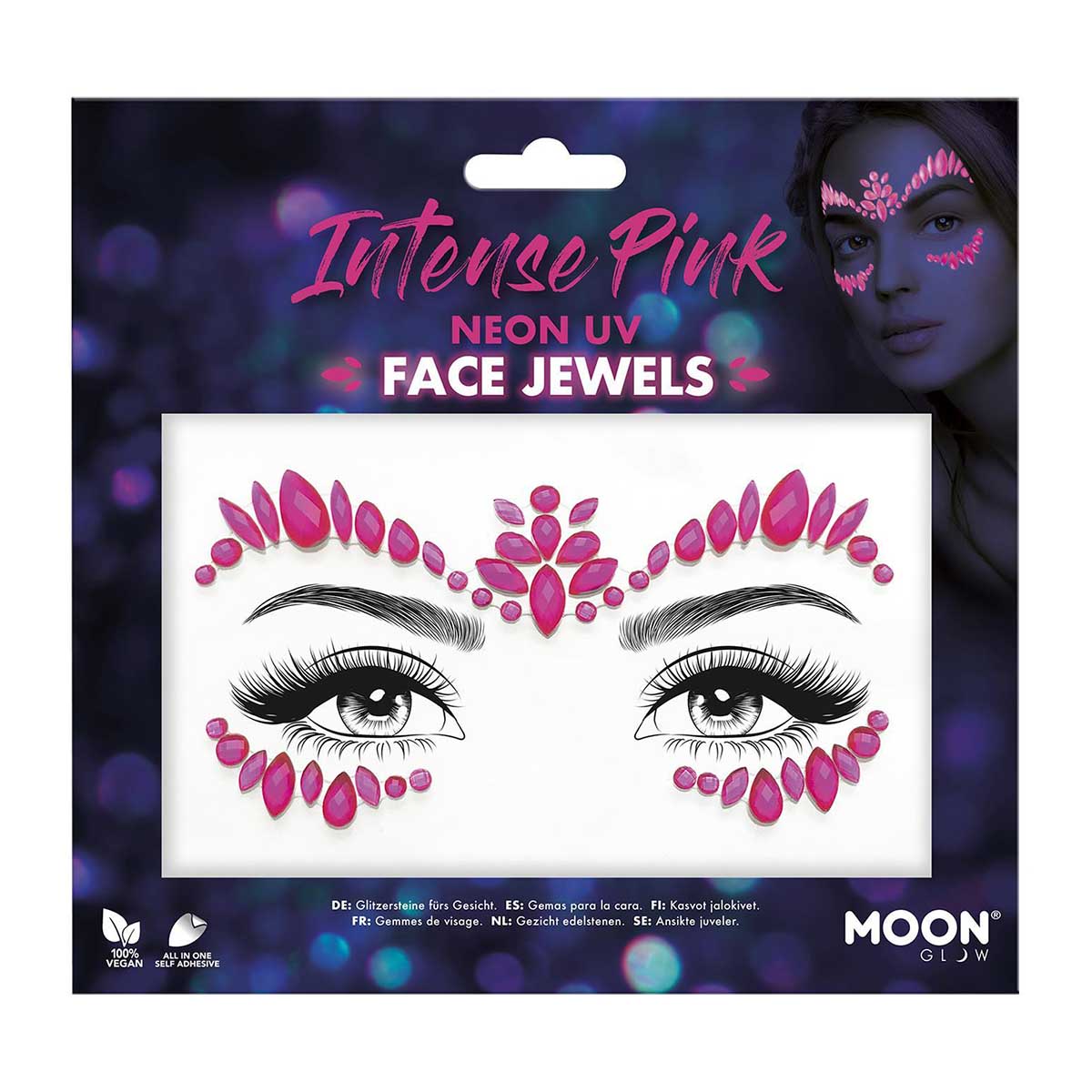 Moon kroppsstenar Intense pink UV