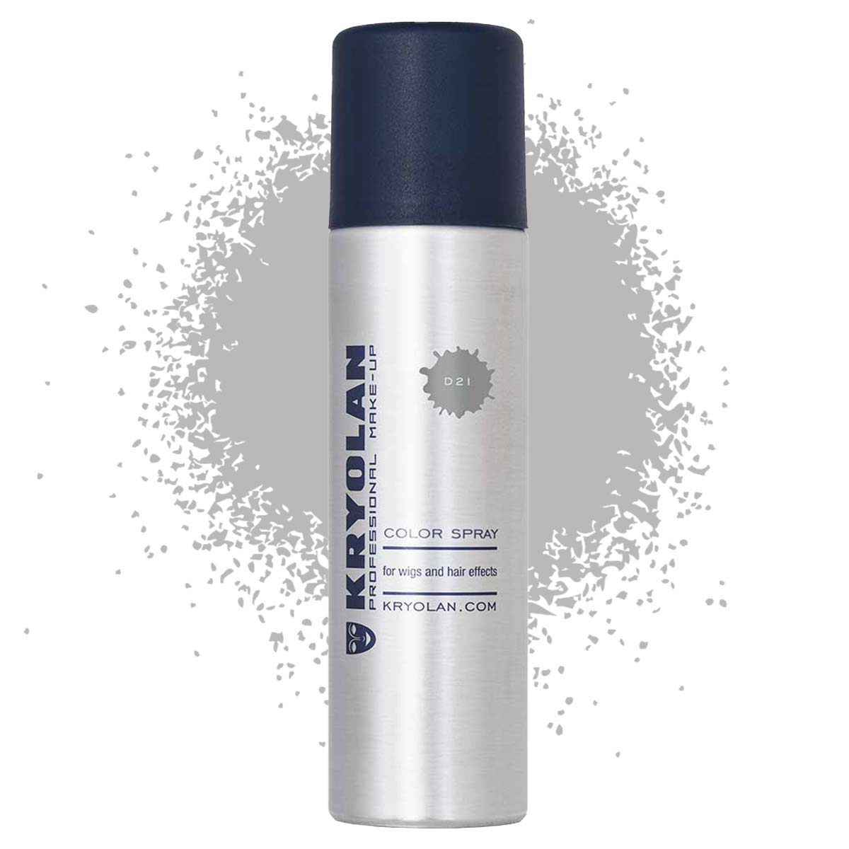 Läs mer om Kryolan Color hårspray 150 ml, silver