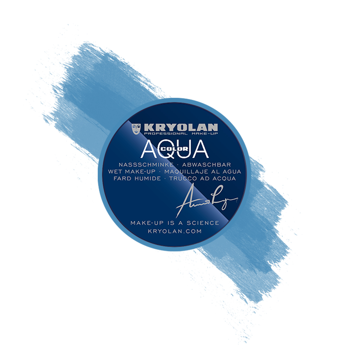 Läs mer om Aquacolor 8ml-587 ljusblå