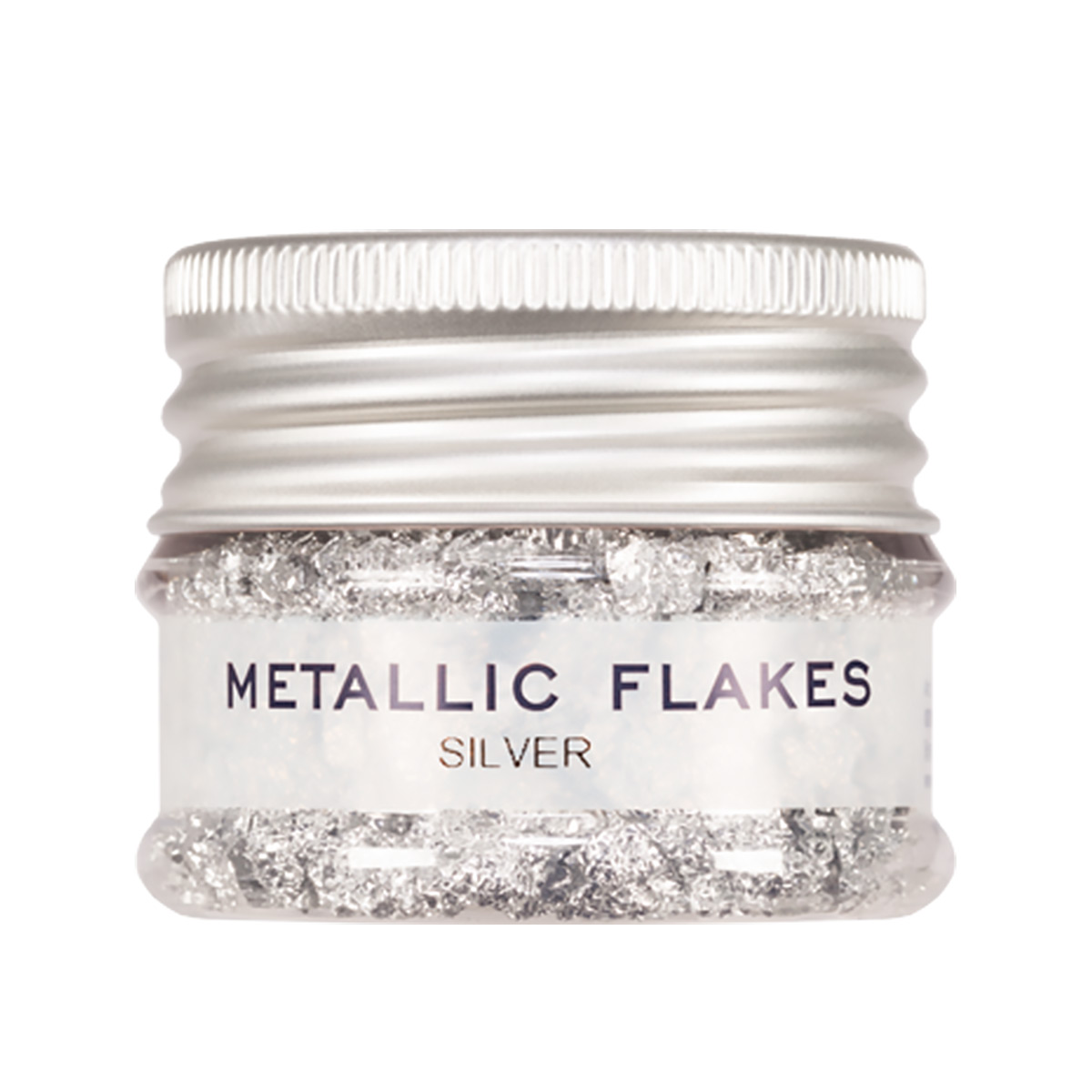 Metall flakes silver