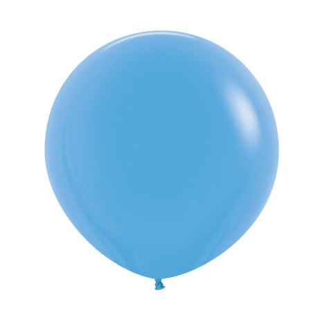 Läs mer om Ballong, Jumbo blå 90 cm