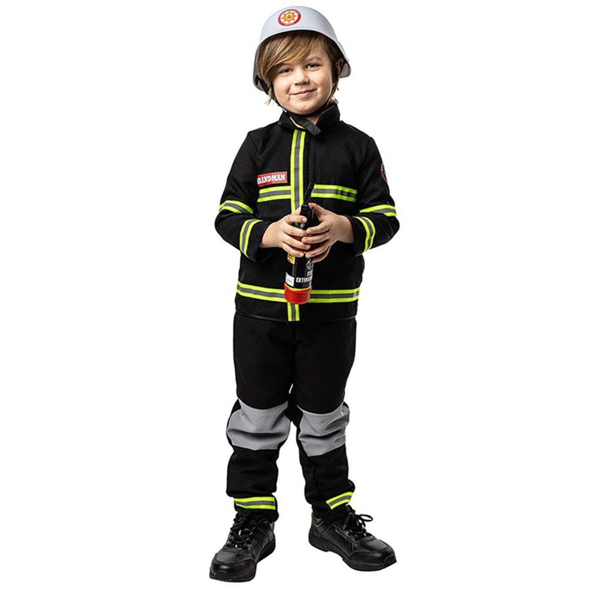 Barndräkt svensk brandman 110/116 cl