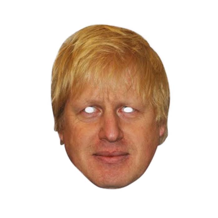 Läs mer om Pappmask, Boris Johnson