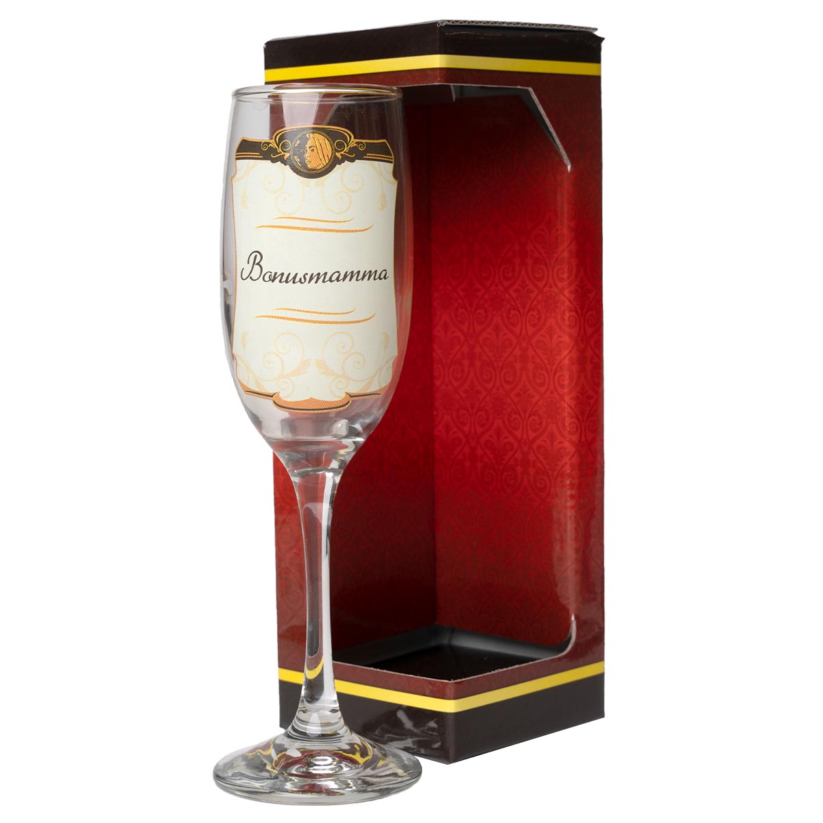 Champagneglas bonusmamma