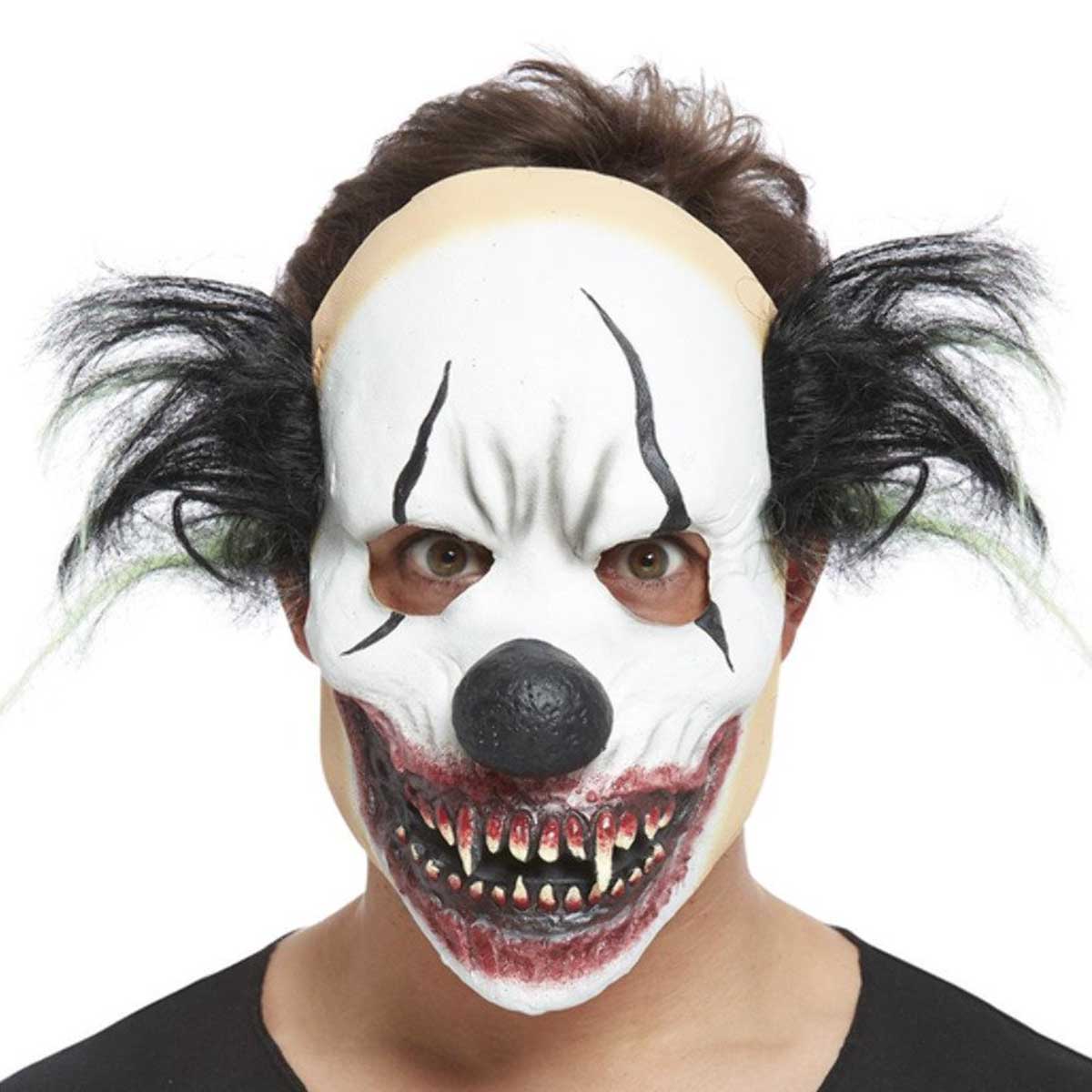 Mask clown läskig svart