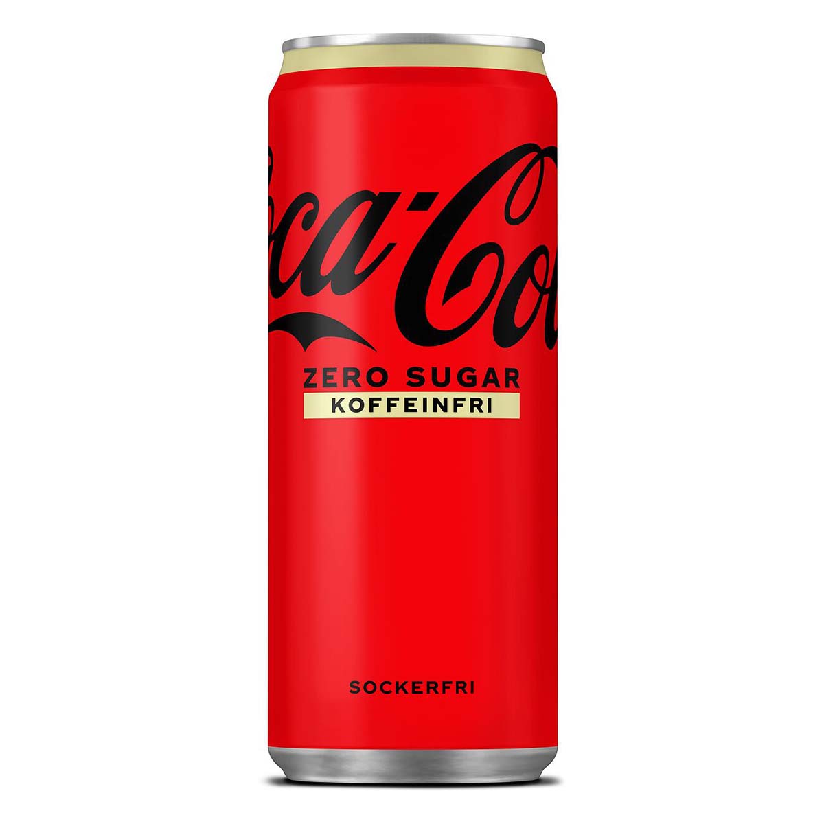 Läsk Coca-cola zero koffeinfri 33 cl