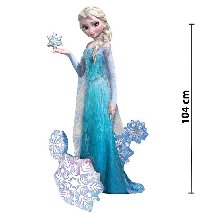 Läs mer om Foliefigur, Frost Elsa