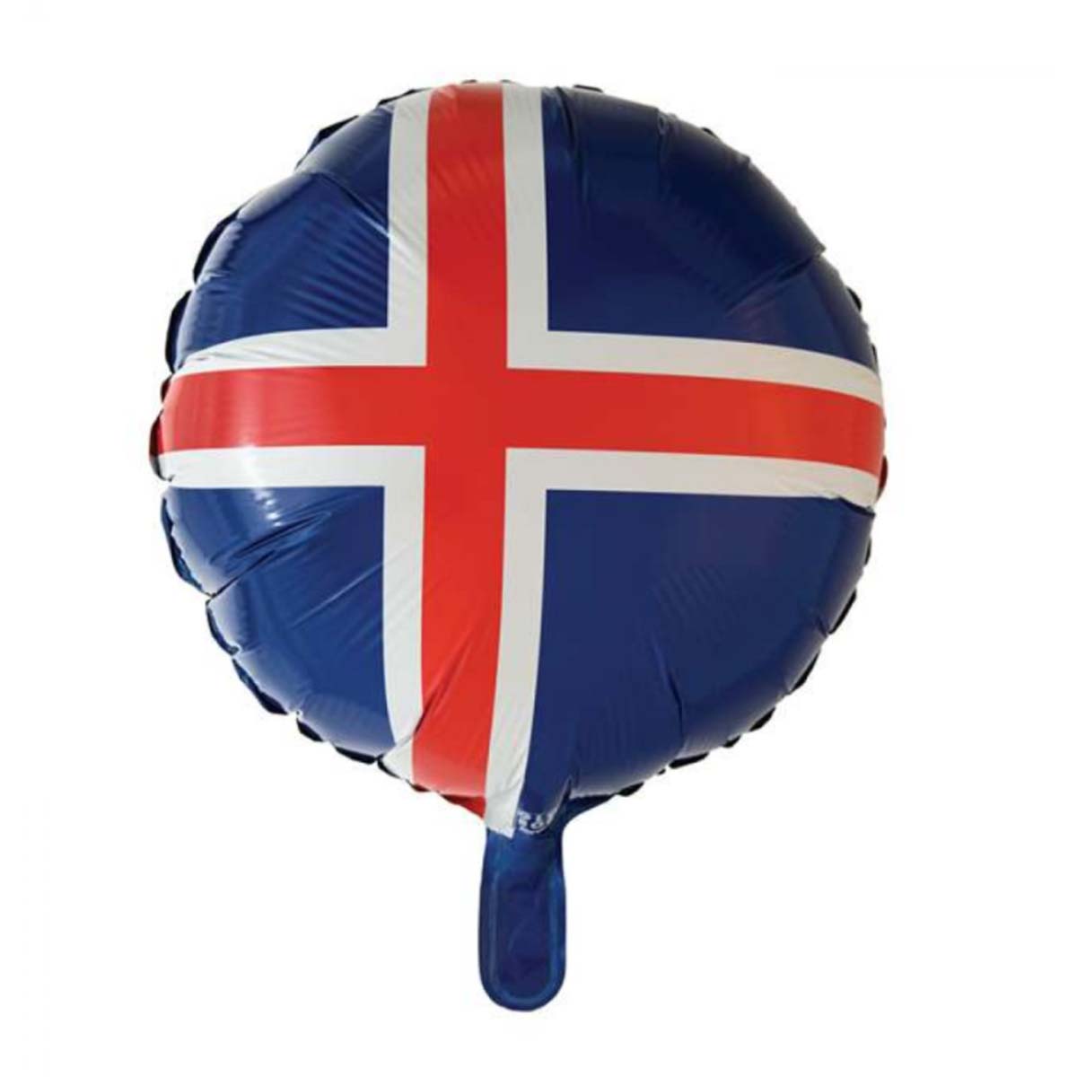 Folieballong flagga Island