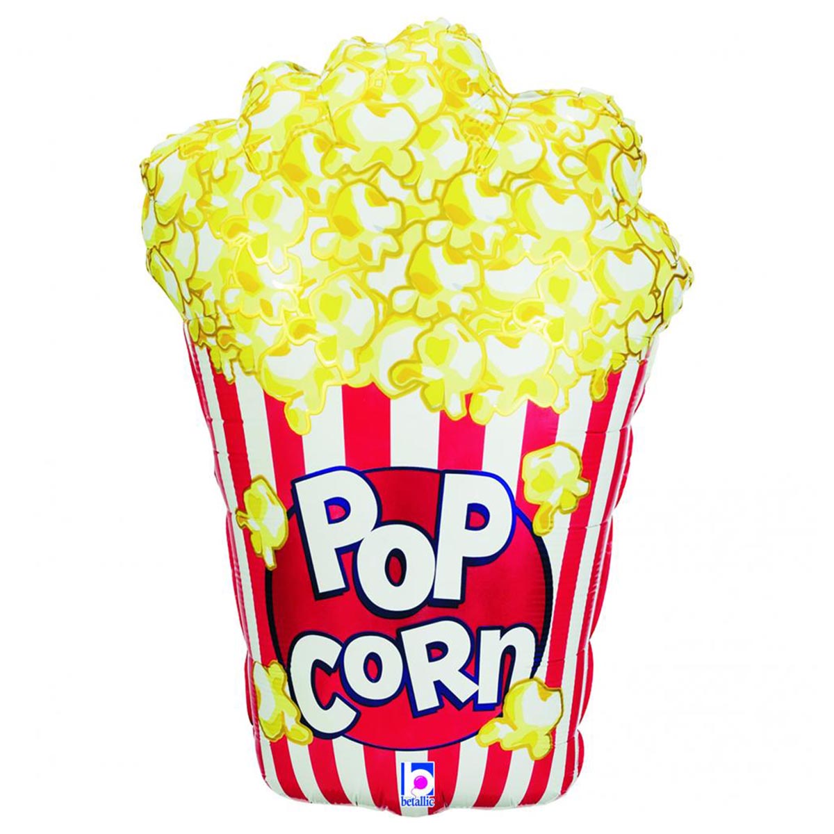 Folieballong popcorn 96 cm