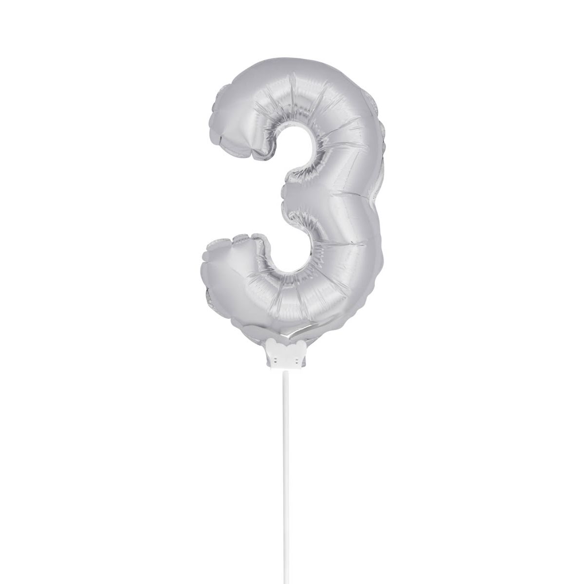 Läs mer om Folieballong 36 cm, siffra 3