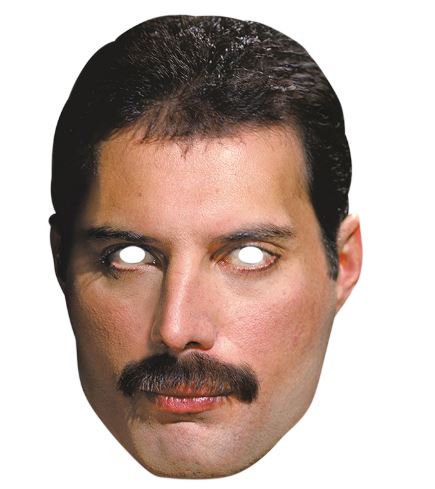 Läs mer om Pappmask, Freddie Mercury