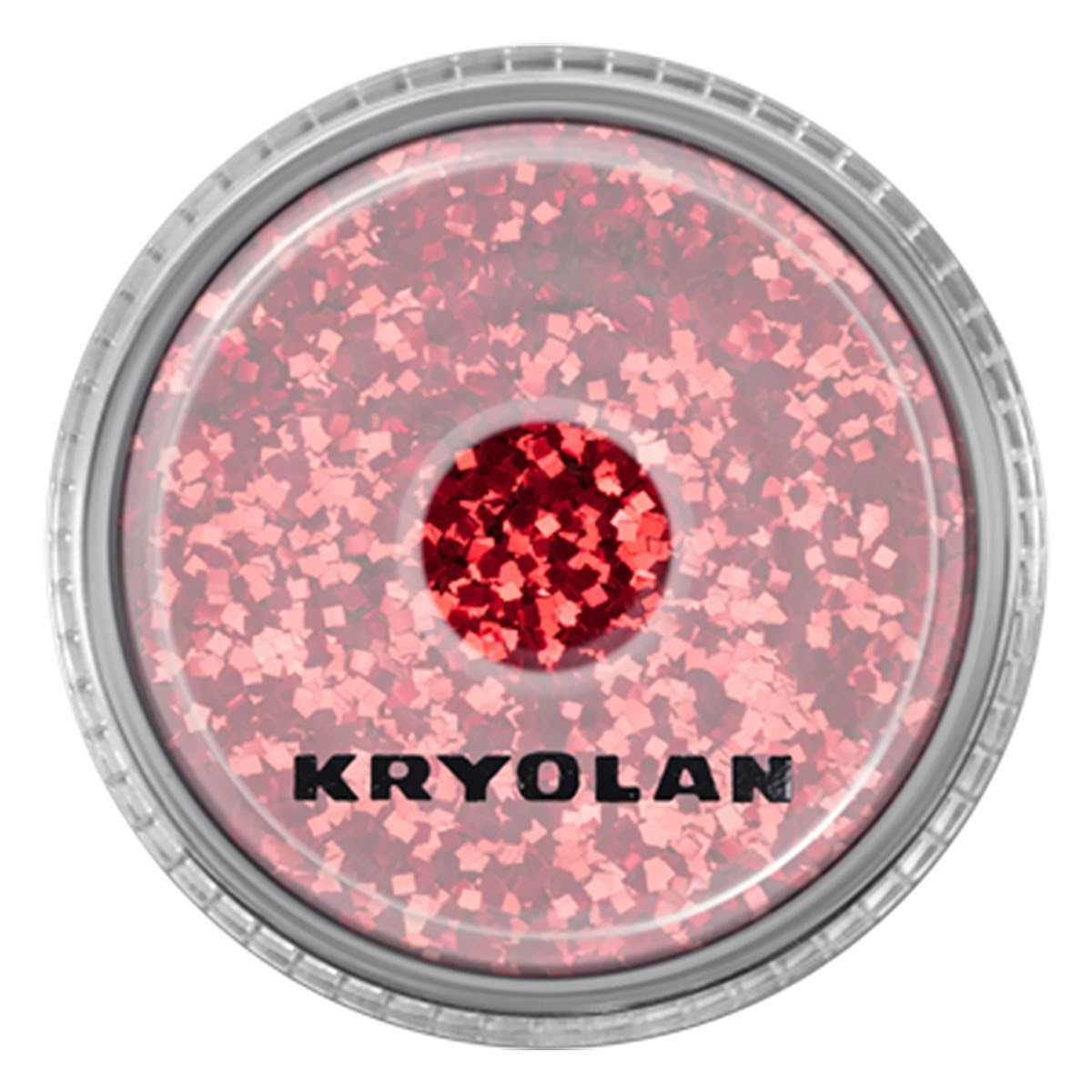 Kroppsglitter  kryolan klarröd